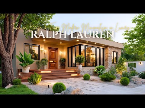 Ralph Lauren’s Take on Beige & Taupe Modern Minimalism in Luxury Interior Spaces