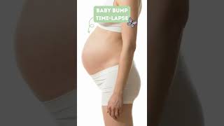 Beautiful 🥺 Pregnant Belly Transformation!🤰🦋 #shorts