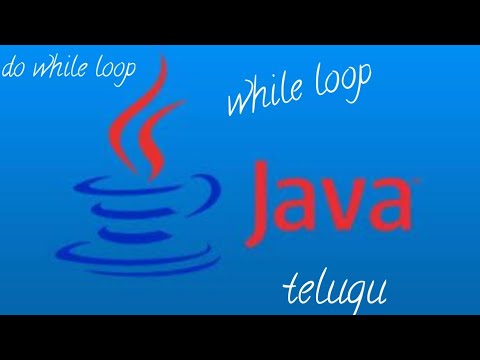 9  while and do while in java