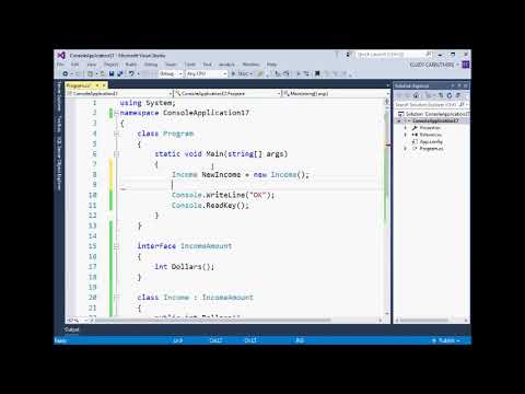 C# INTERFACE - LESSON 1