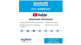 SpeedUpBOX Layer4 WAN Accelerator - Big Data Transfer With  SpeedUpBOX