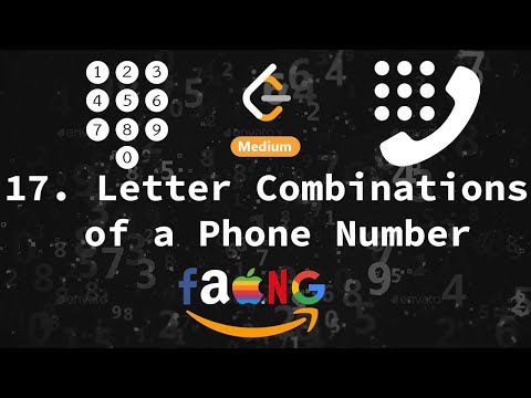 Letter Combinations of a Phone Number | Backtracking | Leetcode | Algorithm Unlock