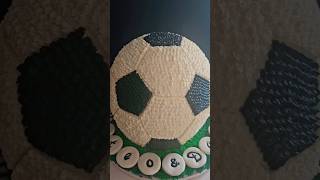 3D SOCCER BALL CAKE ⚽️ 3 leches!!! #pasteleriaartesanal #sweetdream #pastryarts