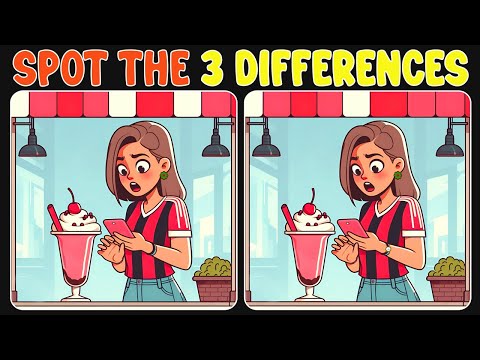 🧩🧠Genius Level Spot The Difference Challenge!《 A Little Tricky 》#93