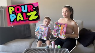 PAINT BEARS WITH US w/POUR PALZ