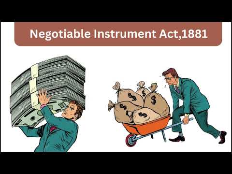 Negotiable Instrument Act,1881 | Introduction | By Shristi Ma'am | For Commerce students