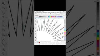 "How to Make Star Shape Design in CorelDRAW | Easy Trick 🔥" | #coreldraw #shortsvideo