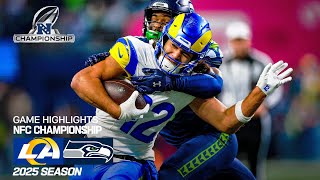 Los Angeles Rams vs Seattle Seahawks Game Highlights | 2025 NFL Season NFC Championship