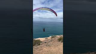 Tjasa on her 5th day paragliding course #paragliding #learntofly