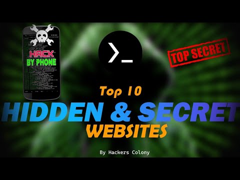 Top 10 Hidden & Secret Websites #termux #website #hacking