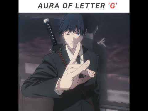 The Aura Of Letter A 💀🩹