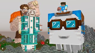 FIZ A TORRE DO DETONA RALPH NO MINECRAFT