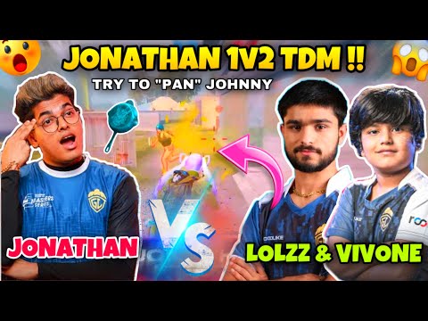 [BOTH-POV]😱GodL-Jonathan Vs LolZzZ & Vivone | Ft.Godl Harshi | TDM MATCH 🔥