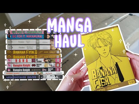 Manga haul #6 ✨Banana Fish, Nana, JJK + more ✨