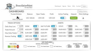 Free binary options robot