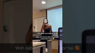 University ke coolest teacher🥰#trending #college #coding #program #java #python #html #css #ai #cs