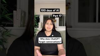 Day 17 — Why does ChatGPT “forget”? 🤯 Learn the secret of token limits in AI. #100DaysOfAI
