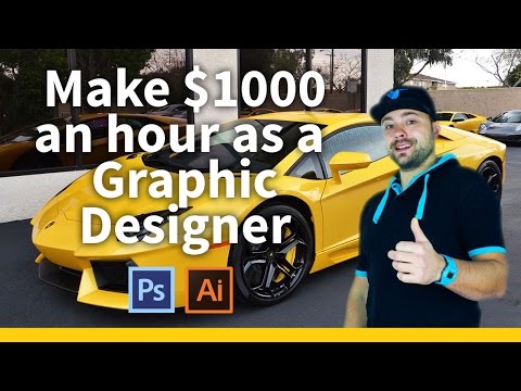How I Make a $1000 per hour as a Graphic Designer