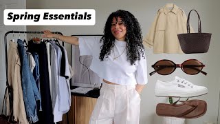 Spring wardrobe Essentials | The Core pieces you need!!
