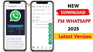 How to Download FM WhatsApp Latest Version In 2025 FM WhatsApp Download Kaise Kare 2025 
