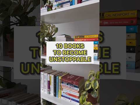 10 Books to become Unstoppable | Books and Motivation #unstoppable #bookstoread #selfhelpbooks