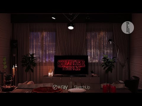 Ambient Lighting Tutorial | VRay Night Interior Render