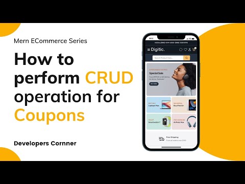Mern Ecommerce: How to Perform Crud for Coupons | Mern Stack | Node Js | Express js | MongoDB