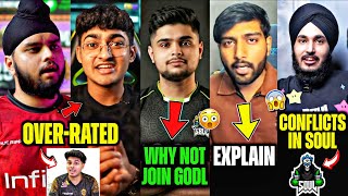 Rony on SOUL Conflicts🤯 Kio on Goblin OVERRATED😱 Why BIXIOP Join S8UL Not GODL🚨 Punk, Jonathan, GodL