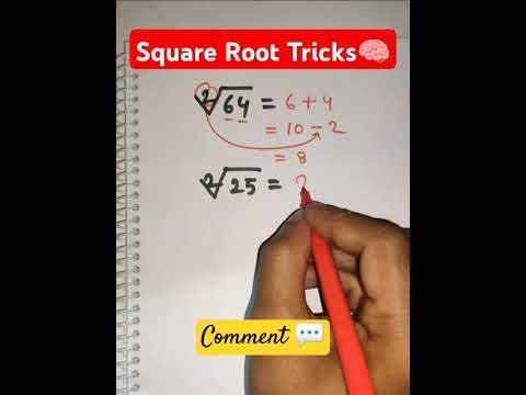 Square Root Tricks #SquareRootTricks #SquareRoot #MathTricks #MentalMath #youtubeshorts #shorts