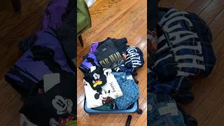 Pack with me for Disneyland! #Disneyland #packwithme #disney #disneymerch #vlog #disneylifestyle