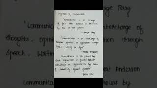 definition of communication