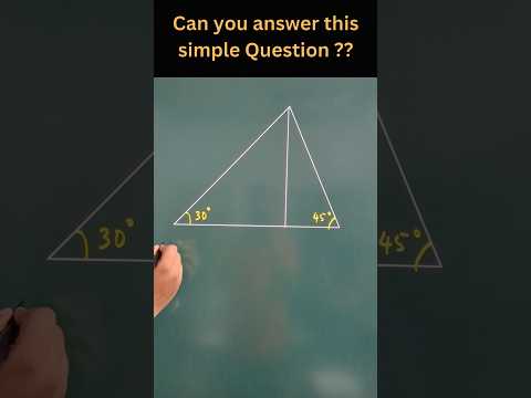 Can you answer this simple question in 30 sec ❓❓⏰⏰ #mathshorts #viralvideo #mathstricks