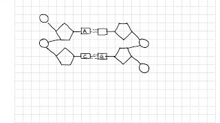 DRAWING MOLECULAR STRUCTURE OF DNA.