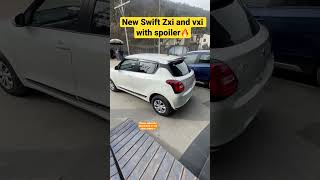 New Swift Zxi and vxi with spoiler🔥@PBautotech #new #viral #2023