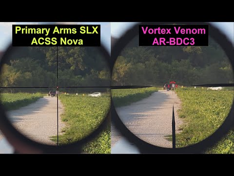 Primary Arms ACSS Nova vs Vortex Venom AR-BDC3 - Setting the Bar for Budgets LPVO's.