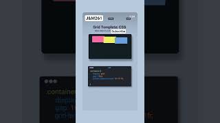 Grid Template Explained|Master Layouts with grid-template Easily! #cssgrid #coding #websitedesign