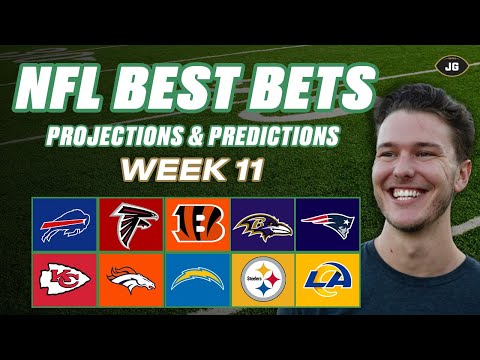 NFL Week 11 BEST BETS, Sunday Picks | Bengals-Chargers, Ravens-Steelers, Chiefs-Bills, Rams-Patriots