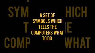 Define computer language#class5computer#shorts#computerlanguage