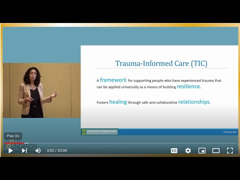 Trauma-Informed Care as Person-Centered Care with Dr. Sadie Elisseou (Gold Human InSight Webinar)