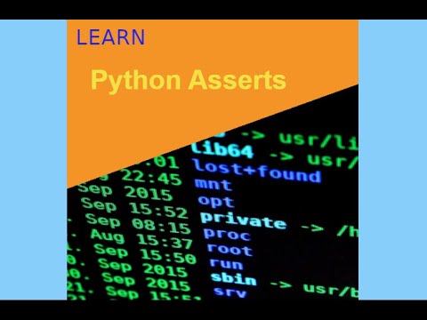 Learn Asserts in Python