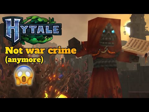 Hytale is no longer a War Crime!