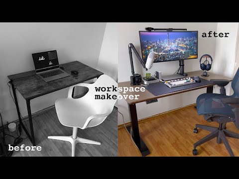 Minimal Workspace Makeover