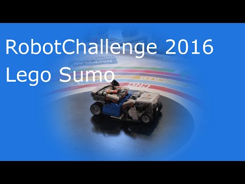 ►Robot Challenge 2016 - Lego Sumo | Gyza team◄ HD