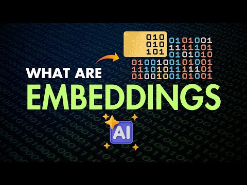 What are Embeddings In AI | Simple & Clear Method