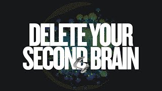 Why I Deleted My Second Brain: A Journey Back to Real Thinking