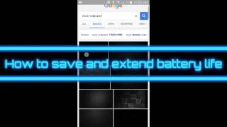 How to save and extend android battery life