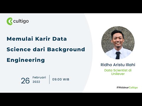 Cultigo Webinar | Memulai Karir Data Science dari Background Engineering