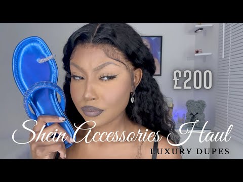 HUGE SHEIN ACCESSORIES HAUL | LUXURY DUPES? 🔥