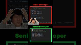 👉Junior Developer vs Senior Developer – Filtering an Array in JavaScript #javascript #code #tutorial
