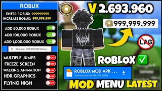 New🚀 Roblox MOD MENU APK V2.693.960 2025 Unlimited Robux, Fly & God Mode | Roblox MOD MENU